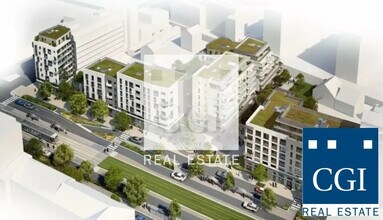 Grenoble - AERIAL map view