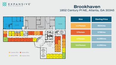 1852 Century Pl NE, Atlanta, GA for lease Floor Plan- Image 1 of 5