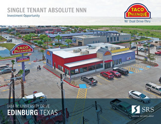 Plus de détails pour 1414 W University Dr, Edinburg, TX - Vente au détail à vendre