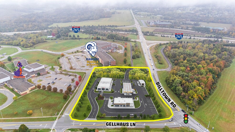 6503 Billtown Rd, Louisville, KY à vendre - Plan de site - Image 3 de 4