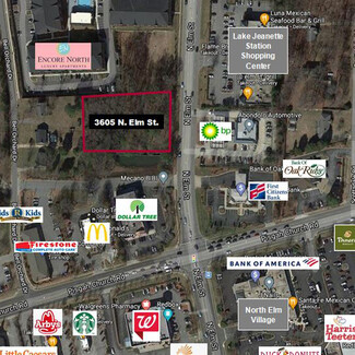 Plus de détails pour 3605 N Elm St, Greensboro, NC - Terrain à vendre