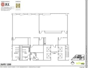 101-115 W Washington St, Indianapolis, IN for lease Floor Plan- Image 1 of 1