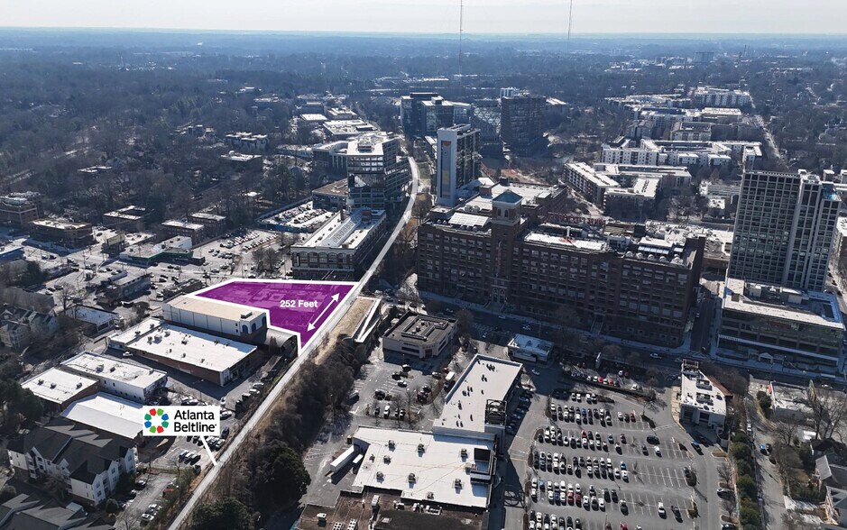 712 Ponce de Leon Ave NE, Atlanta, GA à louer - Photo du bâtiment - Image 3 de 4