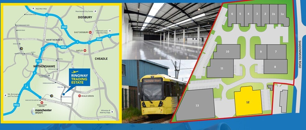 Shadowmoss Rd, Manchester à louer - Plan de site - Image 3 de 3