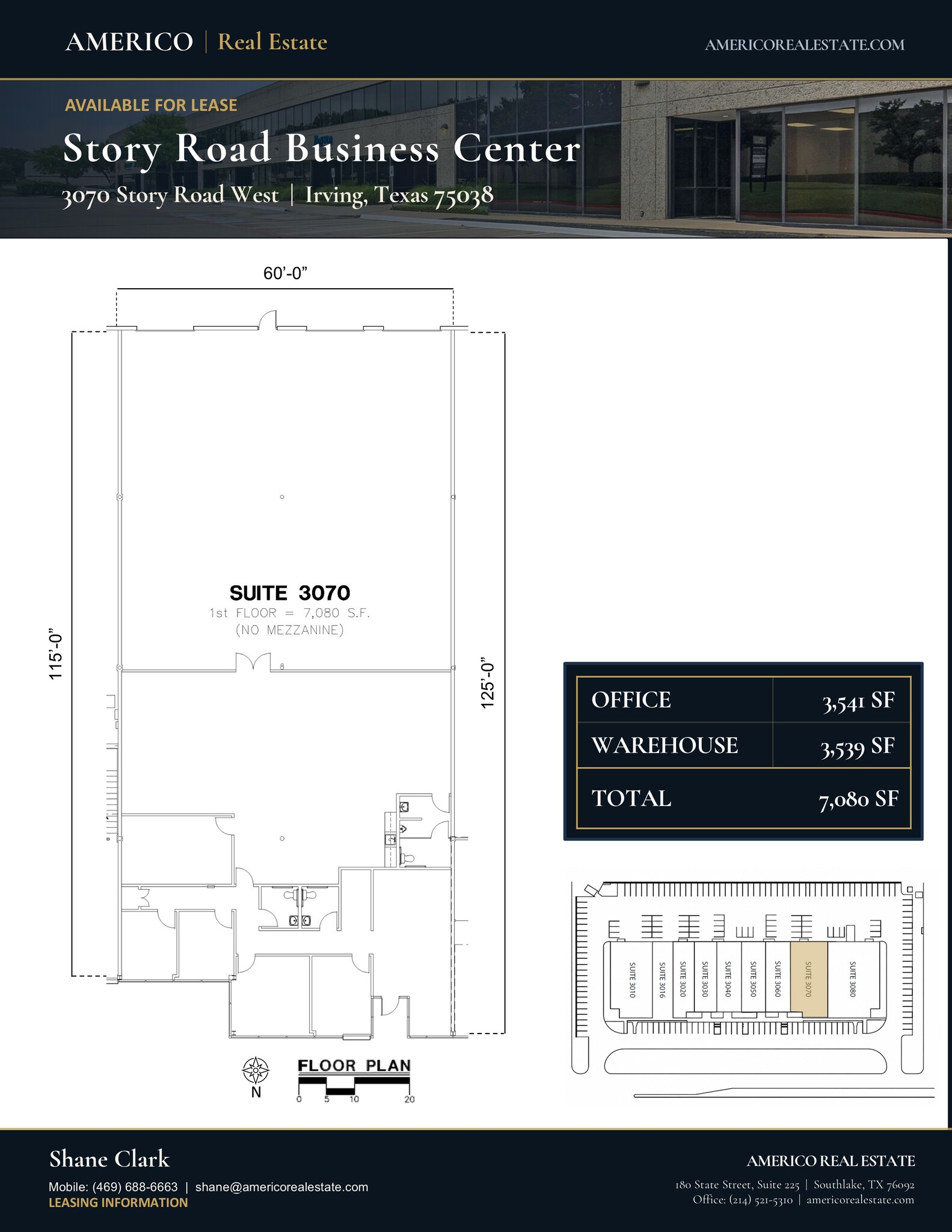 3000-3080 Story Rd W, Irving, TX for lease Floor Plan- Image 1 of 1