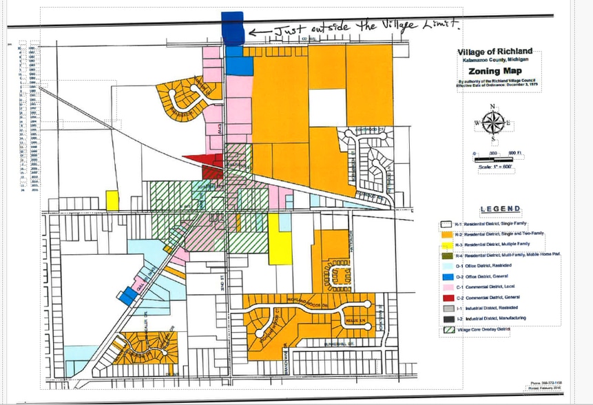 8532 N 32nd St, Richland, MI for sale - Site Plan - Image 3 of 4