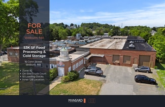 Plus de détails pour 16 Conn St, Woburn, MA - Industriel à vendre