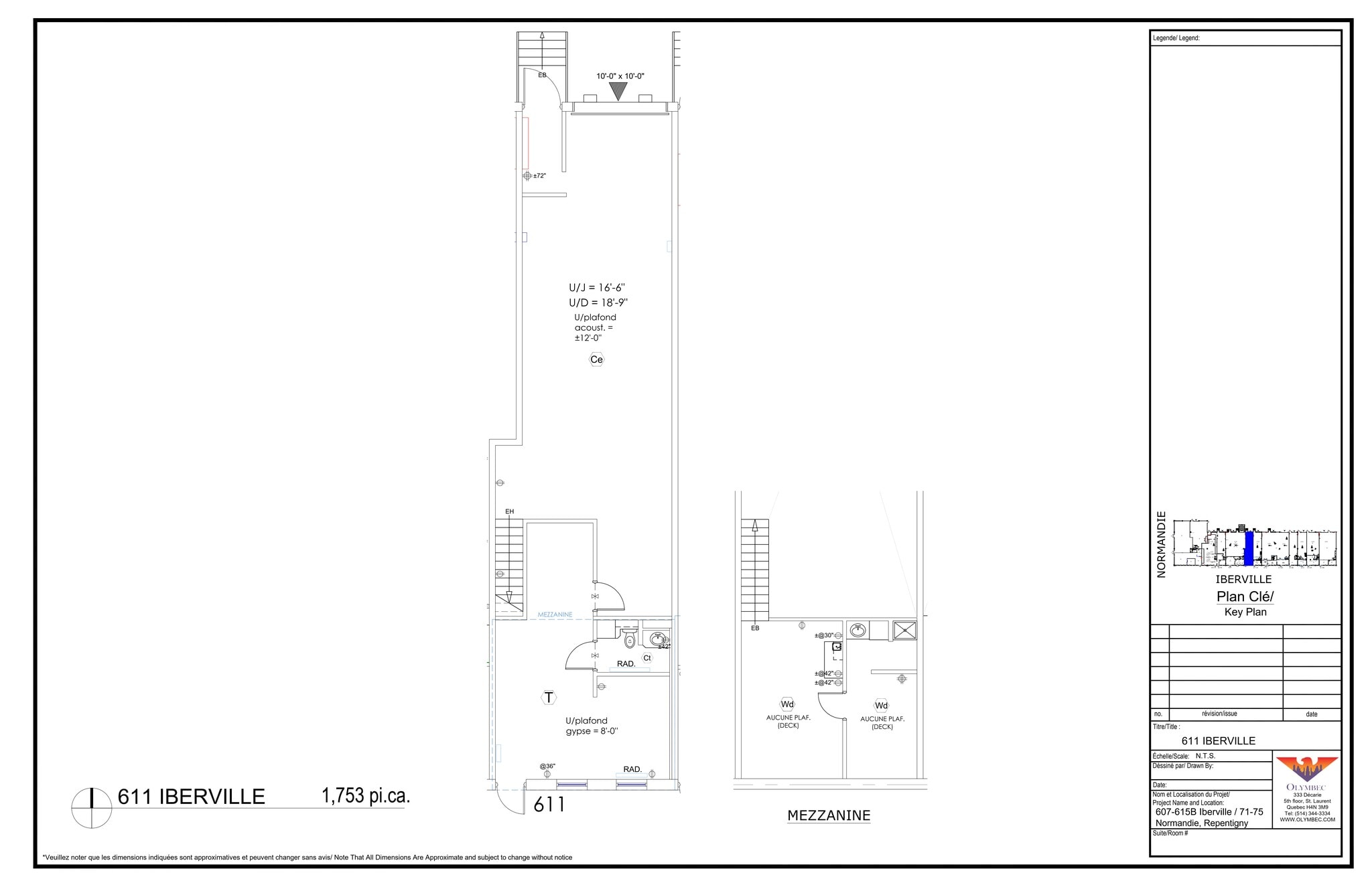 75 Rue De Normandie, Repentigny, QC for lease Site Plan- Image 1 of 1