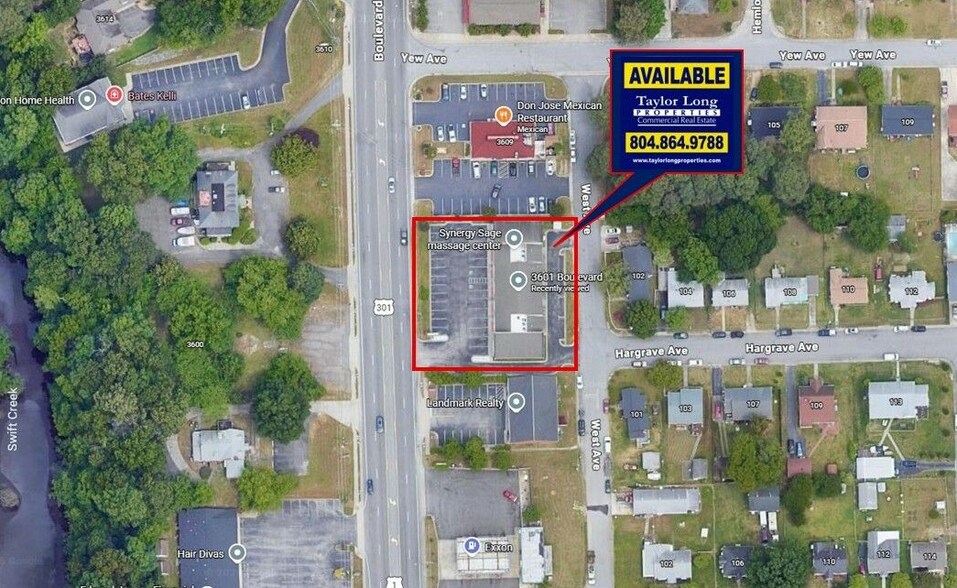 3601 Boulevard, Colonial Heights, VA à vendre - Aérien - Image 2 de 2