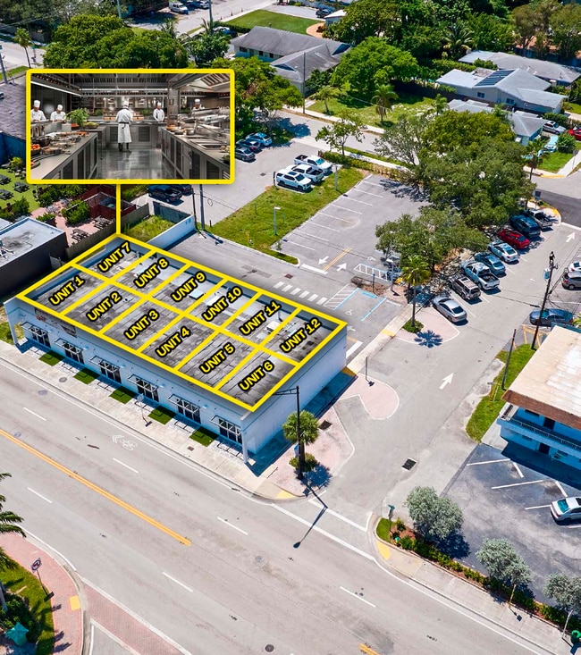 Plus de détails pour 3569-3579 N Dixie Hwy, Oakland Park, FL - Commerce de détail à louer