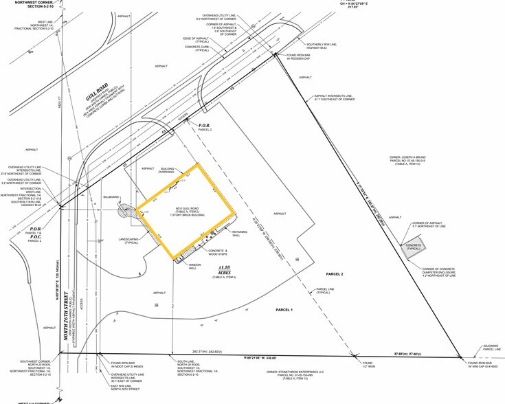 6010 Gull Rd, Kalamazoo, MI à louer - Plan cadastral - Image 2 de 2
