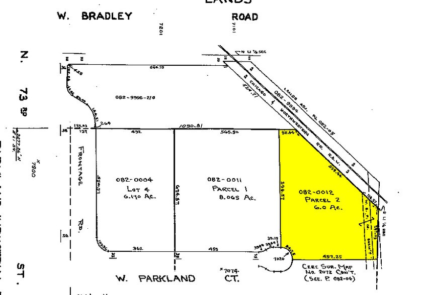 7020 W Parkland Ct, Milwaukee, WI à vendre - Plan cadastral - Image 2 de 6