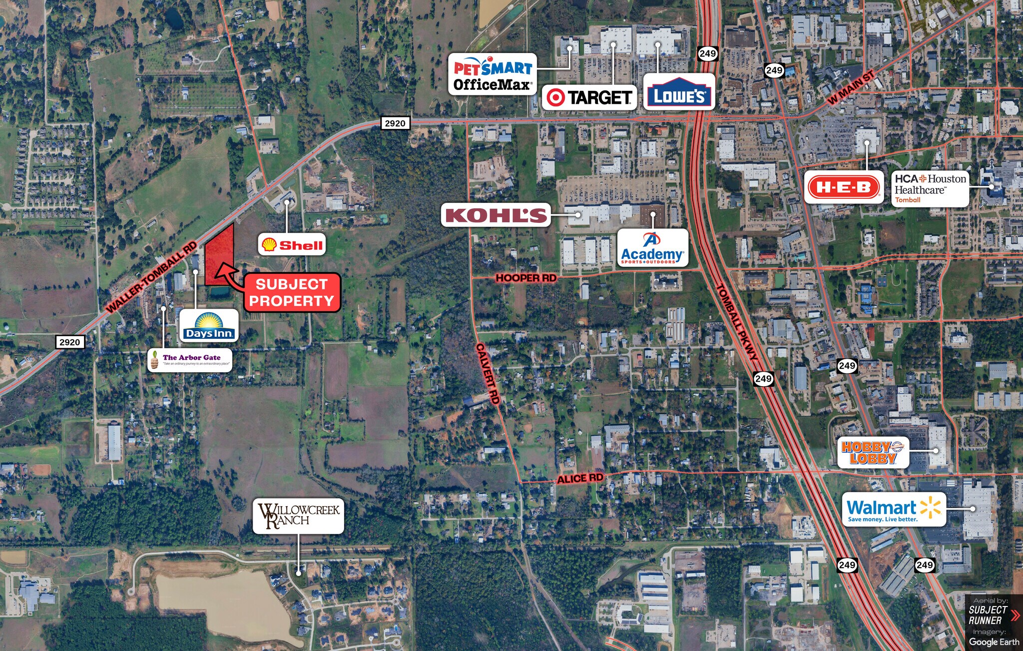 0 FM 2920 (Waller Tomball Road) Rd, Tomball, TX à vendre Photo du bâtiment- Image 1 de 3