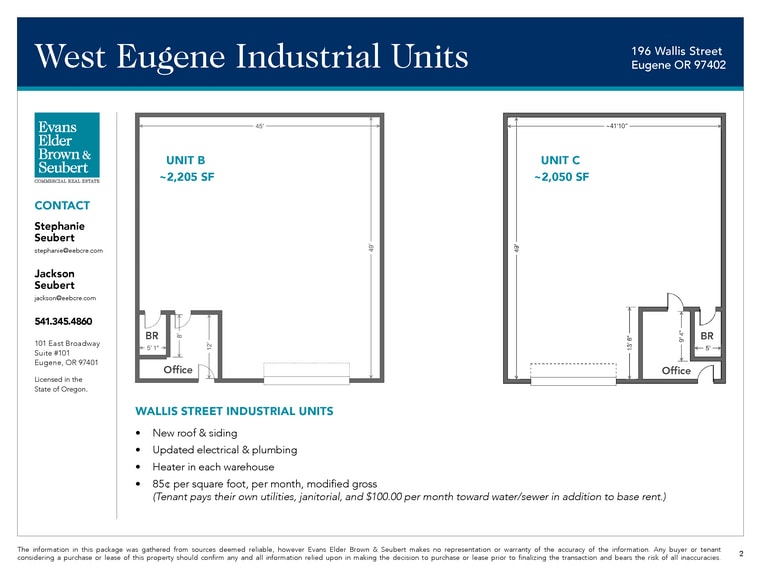 196 Wallis St, Eugene, OR for lease - Building Photo - Image 3 of 3