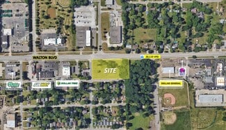 Plus de détails pour E Walton Blvd & Laurel Ln, Pontiac, MI - Terrain à vendre