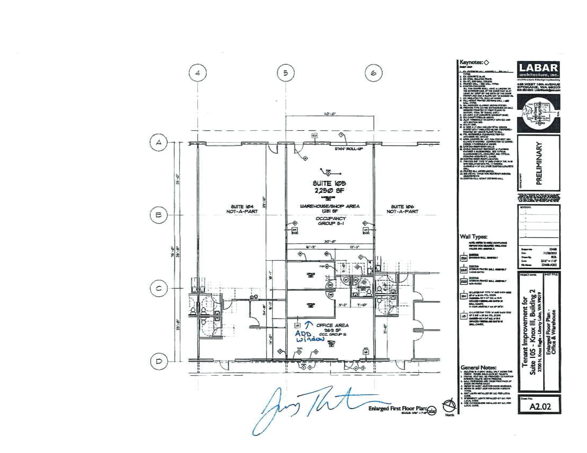 2700 N Eagle Ln, Liberty Lake, WA for lease Site Plan- Image 1 of 7