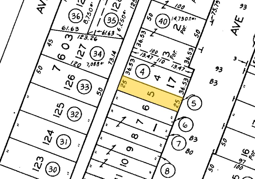 1021 S Fairfax Ave, Los Angeles, CA à louer - Plan cadastral - Image 2 de 7