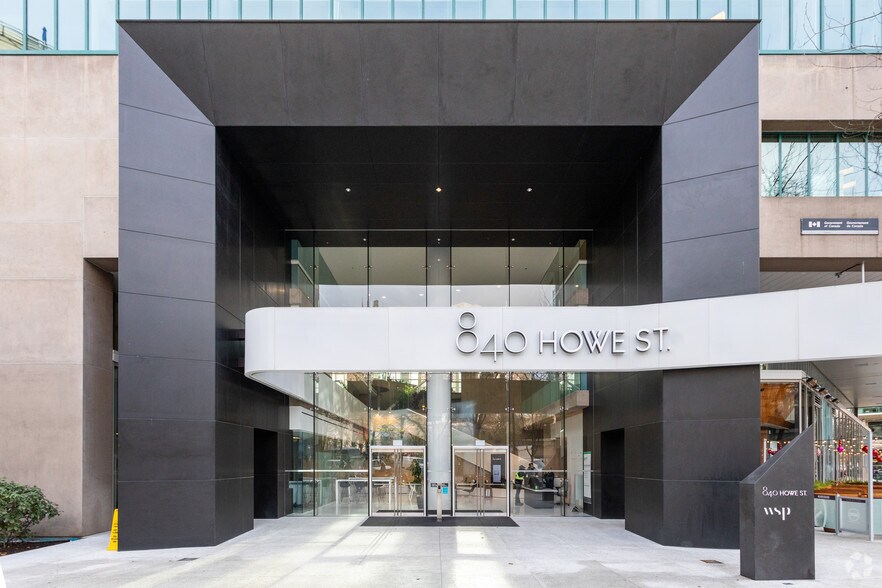 840 Howe St, Vancouver, BC à louer - Photo du bâtiment - Image 1 de 6