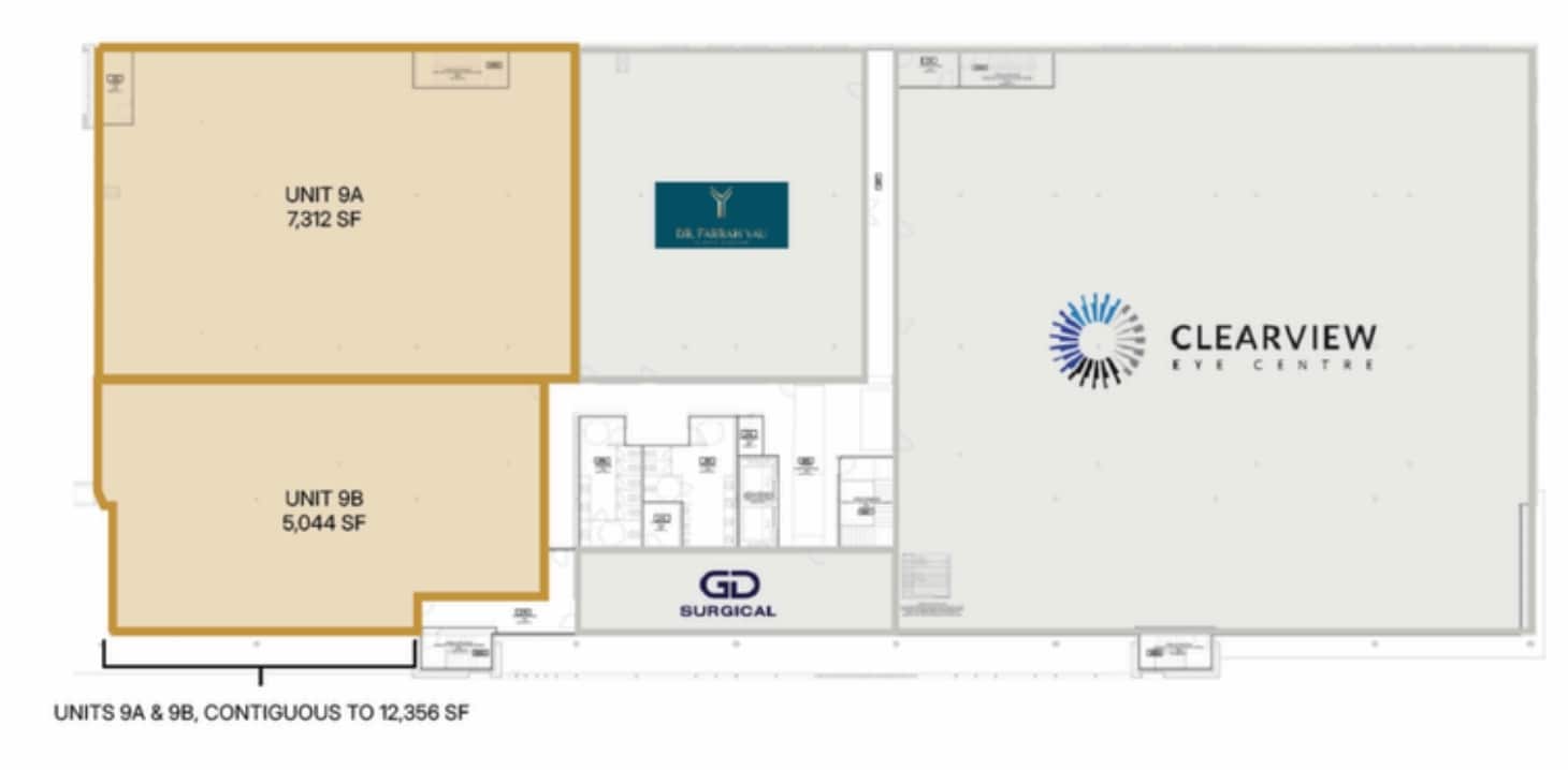 1035 64th Av SE, Calgary, AB for lease Floor Plan- Image 1 of 1