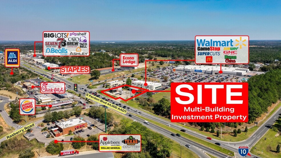 3301 S Ferdon Blvd, Crestview, FL à vendre - Photo du bâtiment - Image 1 de 7