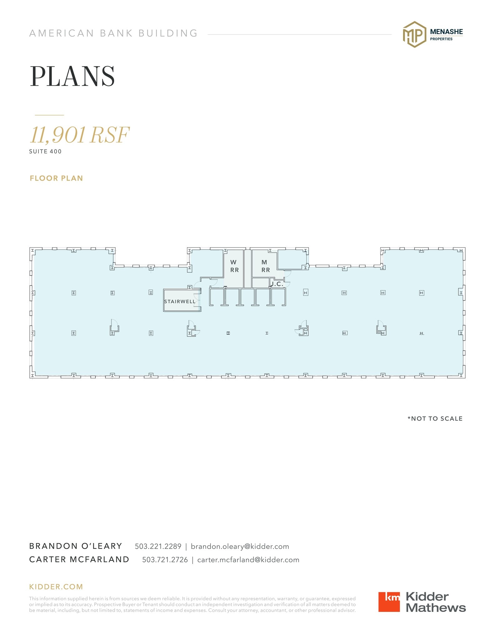 621 SW Morrison St, Portland, OR à louer Plan d’étage- Image 1 de 1