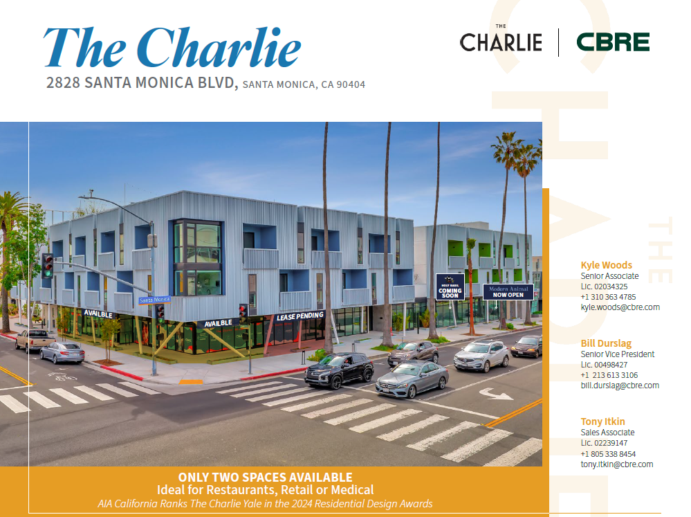 2828 Santa Monica Blvd, Santa Monica, CA for lease Building Photo- Image 1 of 16