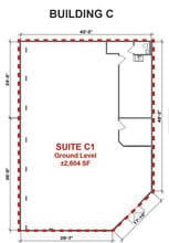 10301 N Rodney Parham Rd, Little Rock, AR for lease Floor Plan- Image 1 of 9