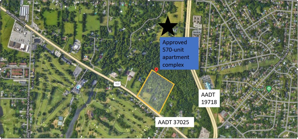 5119 Bardstown Rd, Louisville, KY for sale - Aerial - Image 2 of 12