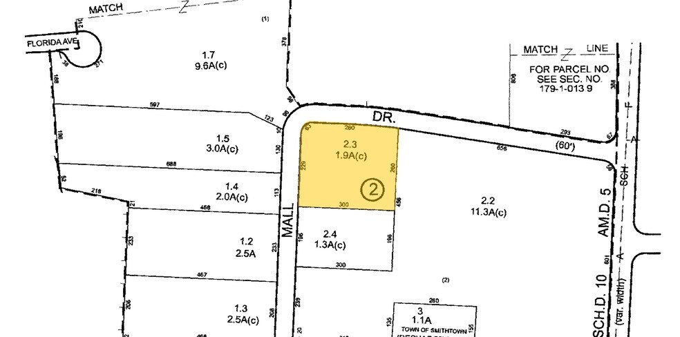 48 Mall Dr, Hauppauge, NY à louer - Plan cadastral - Image 2 de 19