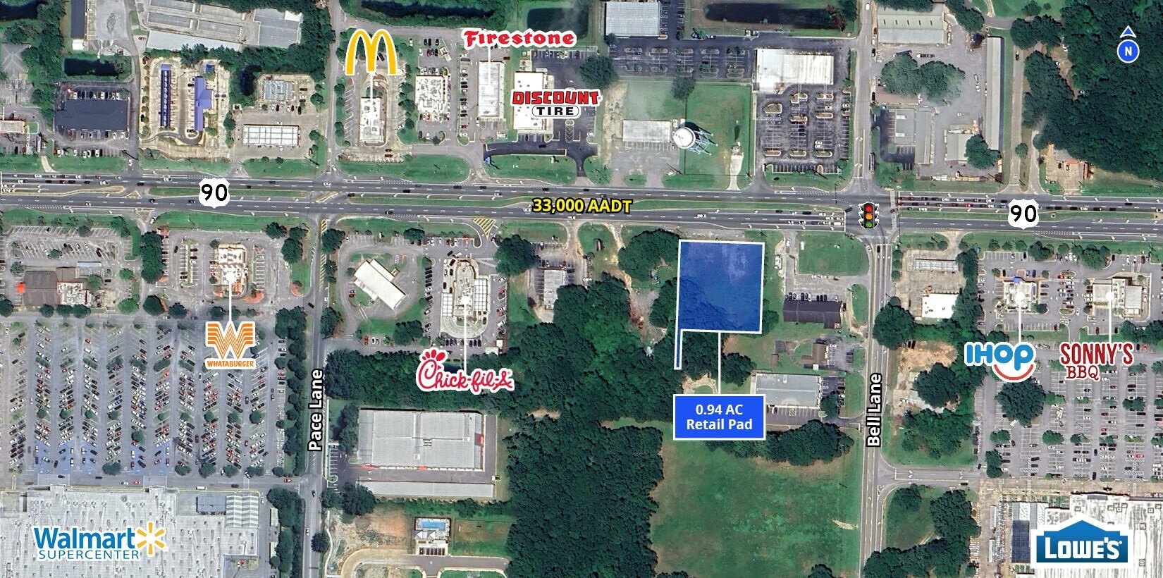 5063 US Highway 90, Milton, FL à louer Photo du bâtiment- Image 1 de 5