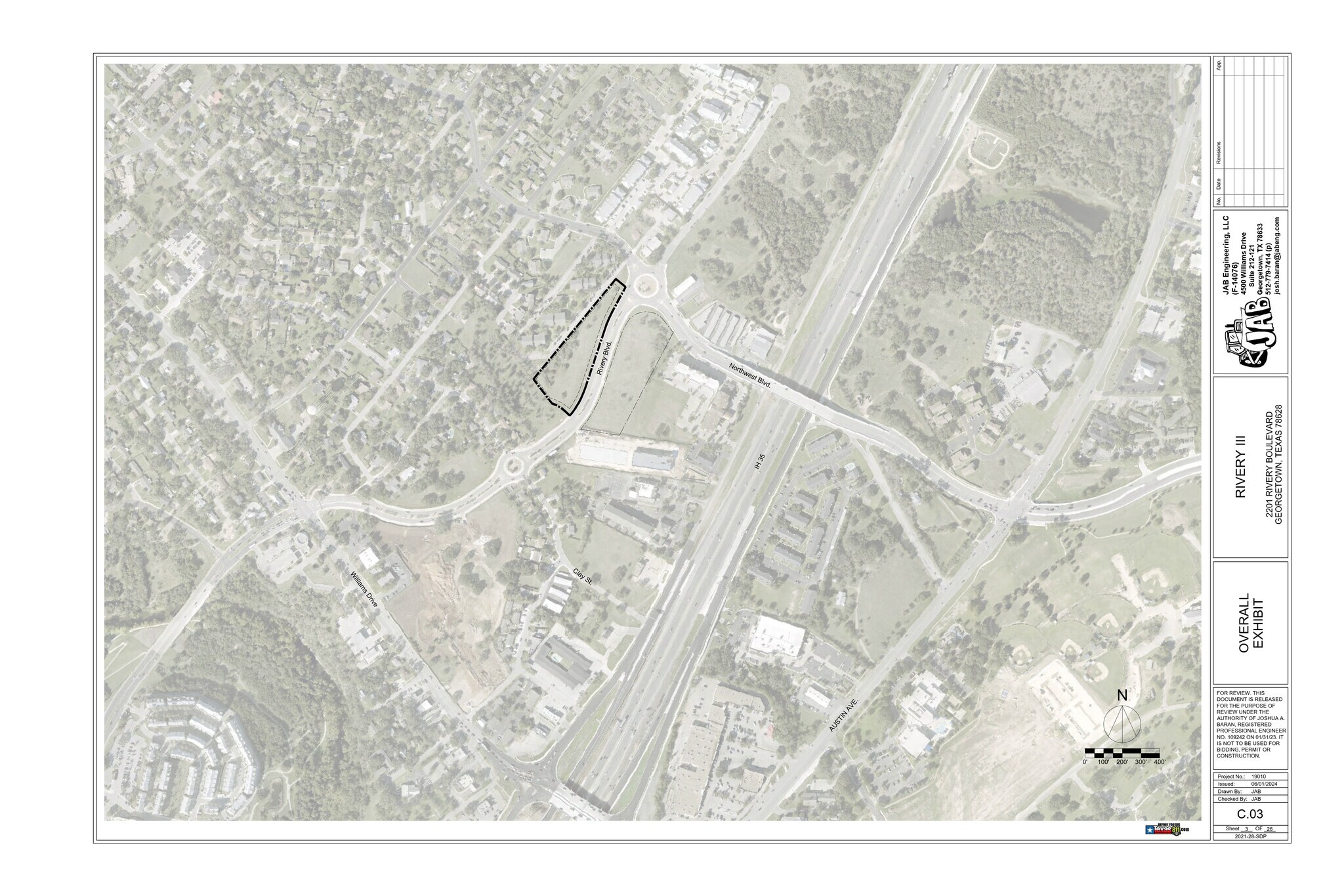 2201 Rivery Blvd, Georgetown, TX for sale Aerial- Image 1 of 2