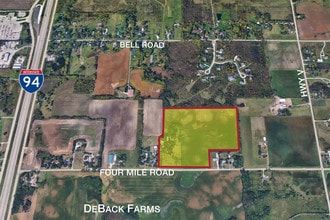 13010 4 Mile Rd, Franksville, WI - Aérien  Vue de la carte