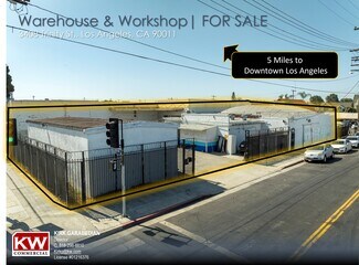 Plus de détails pour 3408 Trinity St, Los Angeles, CA - Industriel à vendre
