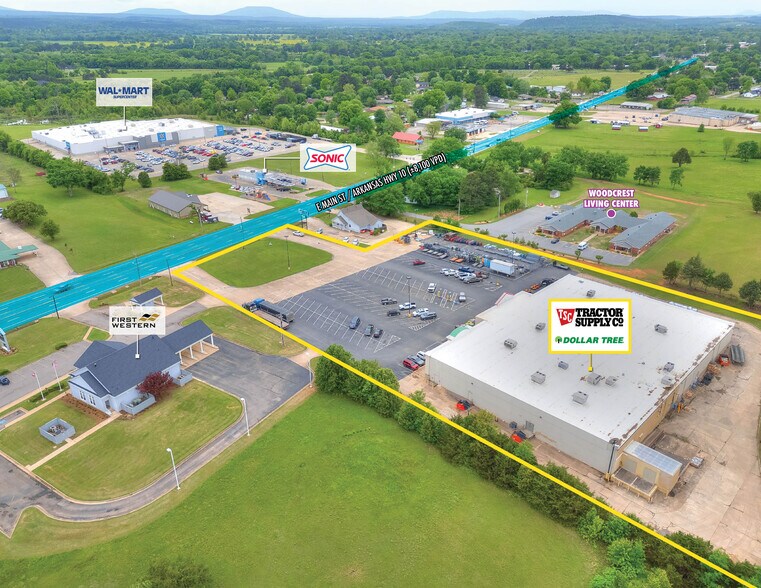 1555 E Main St, Booneville, AR à vendre - Photo du bâtiment - Image 3 de 7