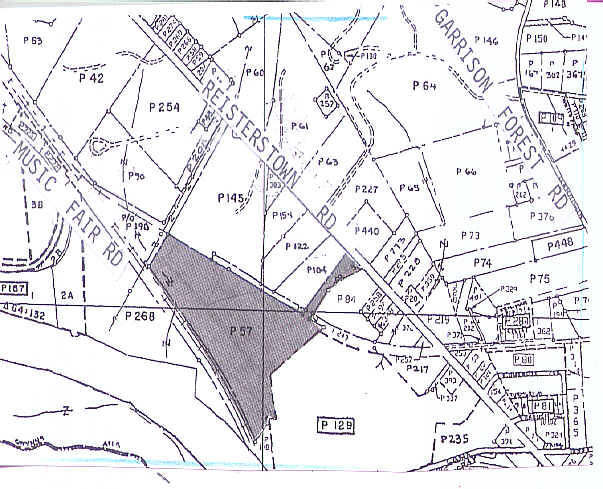 9750 Reisterstown Rd, Owings Mills, MD à louer - Plan cadastral - Image 2 de 9