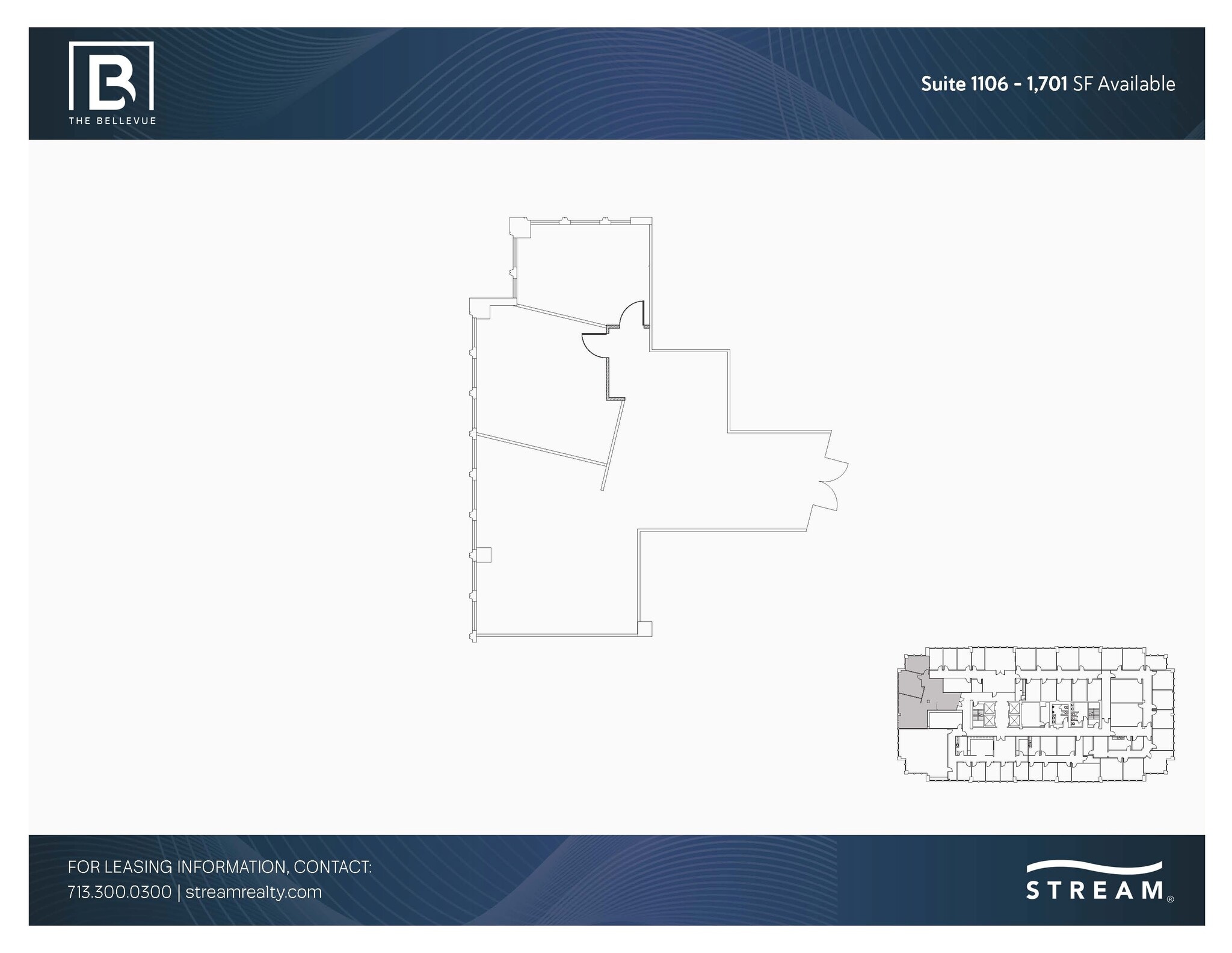 2323 S Shepherd Dr, Houston, TX for lease Floor Plan- Image 1 of 1
