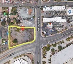 10180-10190 Riverford Rd, Lakeside, CA - AERIAL  map view