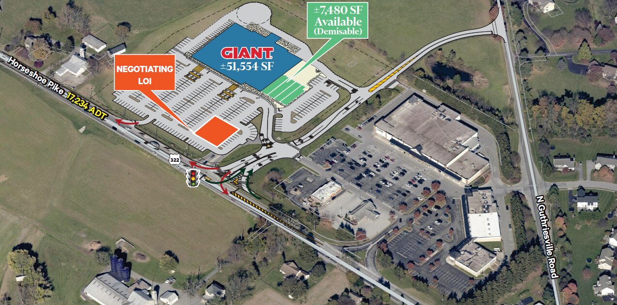 1277 Horseshoe Pike, Downingtown, PA à louer Photo principale- Image 1 de 5