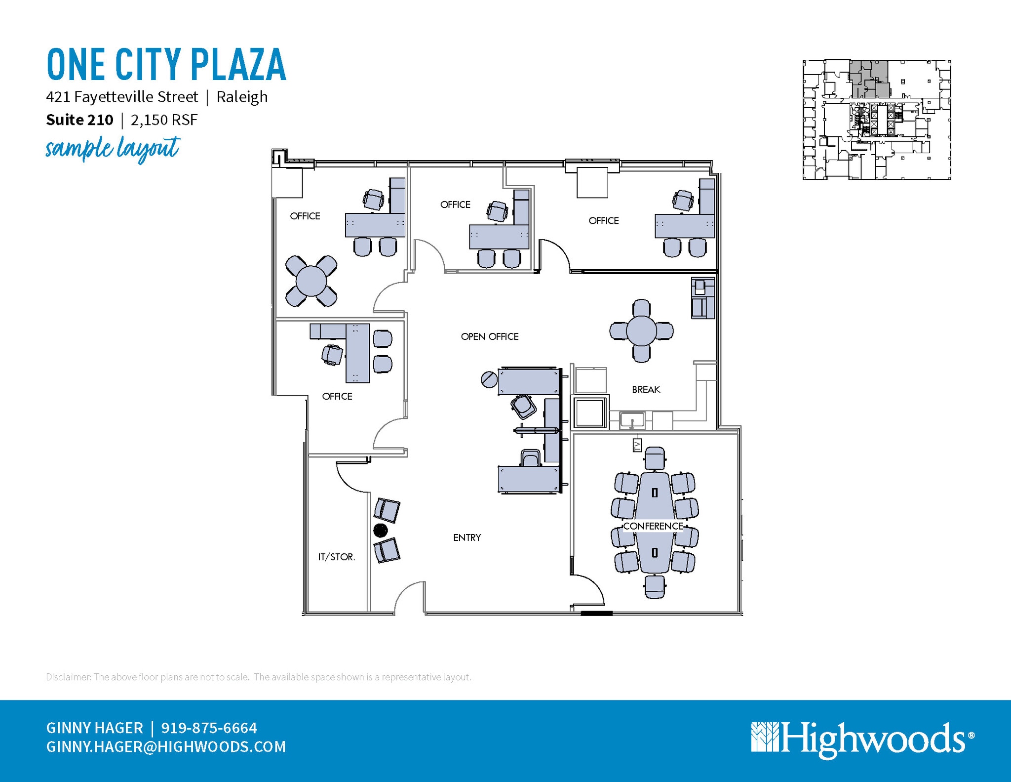 421 fayetteville St, Raleigh, NC for lease Interior Photo- Image 1 of 2