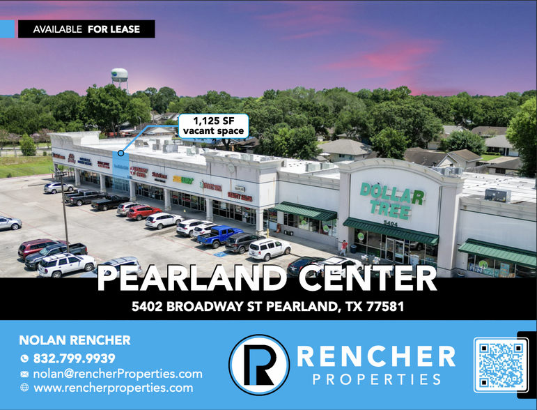 5402-5404 Broadway St, Pearland, TX for lease - Building Photo - Image 1 of 6