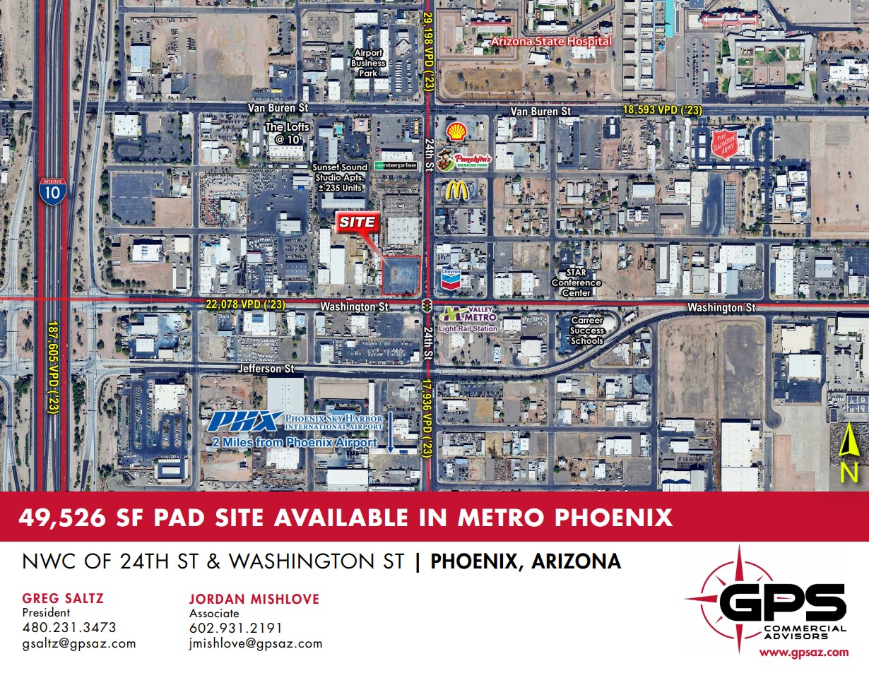 NWC 24th St & Washington St, Phoenix, AZ for lease Building Photo- Image 1 of 6