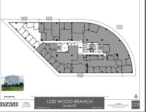 1250 Wood Branch Park Dr, Houston, TX à louer Plan d’étage- Image 2 de 2