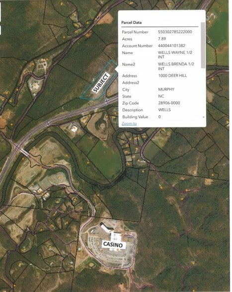 35 Tomotla Rd, Murphy, NC à vendre - Aérien - Image 2 de 4