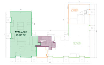 400 SW 8th St, Des Moines, IA à louer Plan d  tage- Image 1 de 1