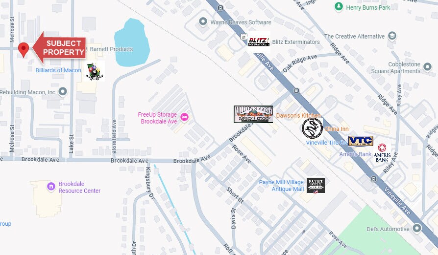 3855 Melrose St, Macon-Bibb, GA à louer - Photo du bâtiment - Image 3 de 9