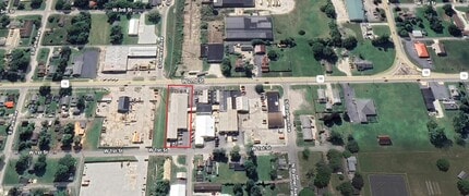 1804 W 2nd St, Marion, IN - AERIAL  map view