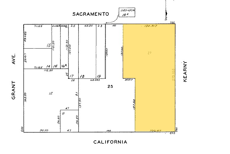 600 California St, San Francisco, CA for lease - Plat Map - Image 2 of 28
