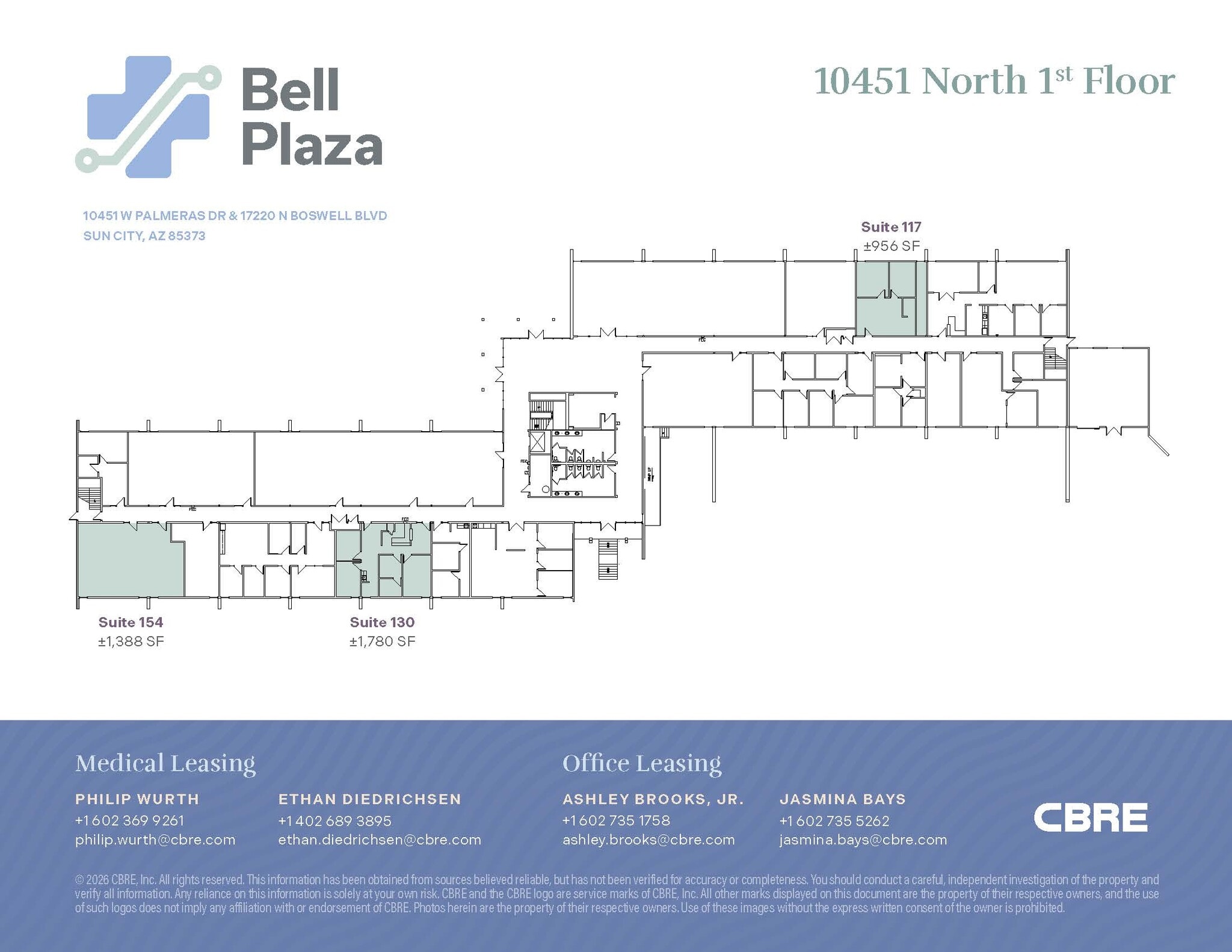 17220 N Boswell Blvd, Sun City, AZ for lease Interior Photo- Image 1 of 1