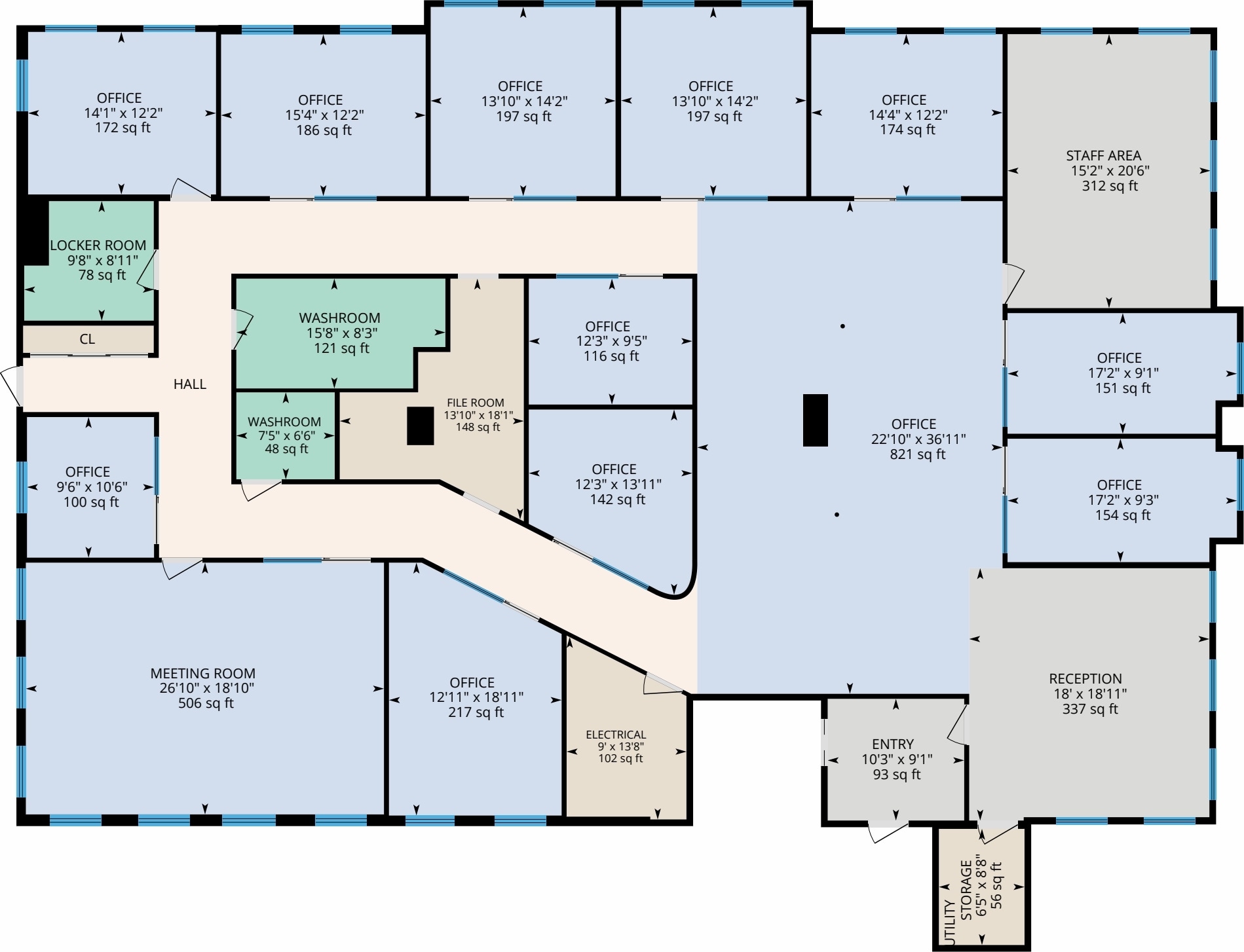 10508 67 Av, Grande Prairie, AB à louer Plan d’étage- Image 1 de 4