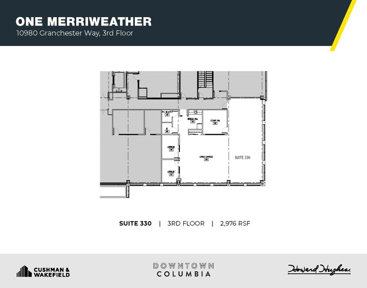 10980 Grantchester Way, Columbia, MD à louer - Plan d’étage - Image 2 de 7